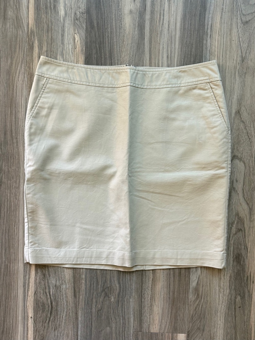 Merona Chino Skirt in Khaki Size 14
